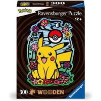 WOODEN Puzzle - Pokémon Pikachu - konturgeformtes Holzpuzzle mit 300 Teilen WOODEN Puzzle - Pokémon Pikachu - konturgeformtes Holzpuzzle mit 300 Teilen von Ravensburger Verlag GmbH