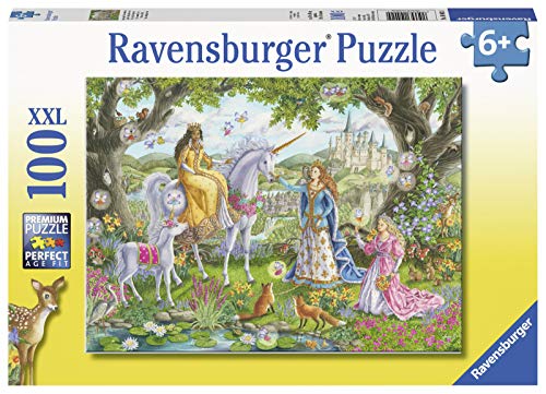Puzzle 100 XXL Przyjecie ksiezniczek Puzzle 100 XXL Przyjecie ksiezniczek von Ravensburger