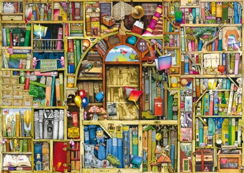 Ravensburger 19314 The Bizarre Bookshop 2 Colin Thompson Puzzle, 1000 von Ravensburger