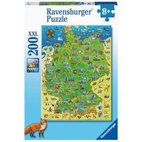 Puzzle Ravensburger Bunte Deutschlandkarte XXL 200 Teile Puzzle Ravensburger Bunte Deutschlandkarte XXL 200 Teile von Ravensburger Verlag GmbH