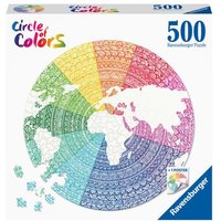 Puzzle Ravensburger Circle of Colors - Mandala 500 Teile von Ravensburger