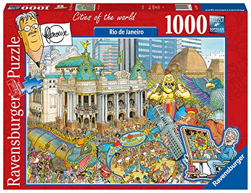 Ravensburger RB16194-2 Fleroux - Rio de Janeiro, Carnaval Puzzle, Multicolor von Ravensburger