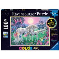 Puzzle Ravensburger Einhörner im Mondschein 100 Teile XXL Color Starline Puzzle Ravensburger Einhörner im Mondschein 100 Teile XXL Color Starline von Ravensburger Verlag GmbH