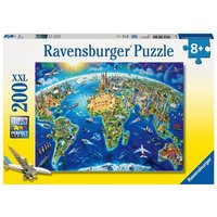 Puzzle Ravensburger Große, weite Welt 200 Teile XXL Puzzle Ravensburger Große, weite Welt 200 Teile XXL von Ravensburger Verlag GmbH