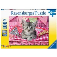 Puzzle Ravensburger Niedliches Kätzchen 100 Teile XXL Puzzle Ravensburger Niedliches Kätzchen 100 Teile XXL von Ravensburger Verlag GmbH