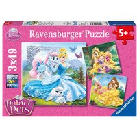 Puzzle Ravensburger Palace Pets - Belle, Cinderella und Rapunzel 3 X 49 Teile Puzzle Ravensburger Palace Pets - Belle, Cinderella und Rapunzel 3 X 49 Teile von Ravensburger