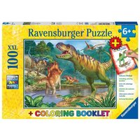 Puzzle Ravensburger Welt der Dinosaurier 100 Teile XXL Colouring Booklet Puzzle Ravensburger Welt der Dinosaurier 100 Teile XXL Colouring Booklet von Ravensburger Verlag GmbH