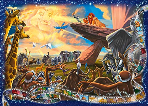 Ravensburger The Lion King 19747 Der König der Löwen Teile Disney Puzzle für Erwachsene und Kinder ab 14 Jahren, Silver, 1000 Stukjes von Ravensburger