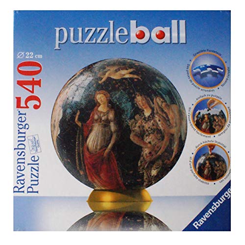 Puzzleball 540 Teile: Botticelli: Der Frühling 1478 (22 cm Durchmesser) von Ravensburger