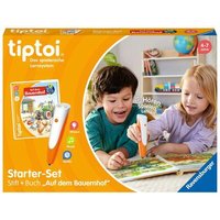 RAVENSBURGER 00114 tiptoi® Starter-Set: Stift und Bauernhof-Buch von Ravensburger