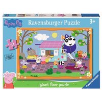 RAVENSBURGER 03141 Kinderpuzzle 24 Teile Peppa Pigs Clubhouse Bodenpuzzle RAVENSBURGER 03141 Kinderpuzzle 24 Teile Peppa Pigs Clubhouse Bodenpuzzle von Ravensburger