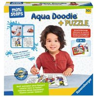 RAVENSBURGER 04183 ministeps Aqua Doodle® Puzzle: Einsatzfahrzeuge von Ravensburger