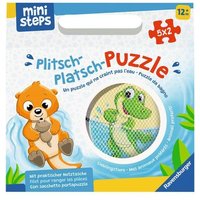 RAVENSBURGER 04589 Plitsch-Platsch-Puzzle 10 Teile Lieblingstiere von Ravensburger