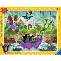 RAVENSBURGER 05152 Rahmenpuzzle Der kleine Maulwurf Badespaß mit Freunden von Ravensburger