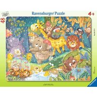 RAVENSBURGER 05177 Rahmenpuzzle Es regnet! von Ravensburger