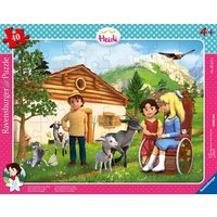 RAVENSBURGER 05572 Kinderpuzzle Clara besucht Heidi 40 Teile von Ravensburger