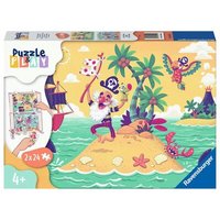 RAVENSBURGER 05591 Kinderpuzzle puzzle & play Pirate Adventure von Ravensburger