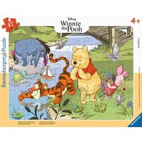 RAVENSBURGER 05671 Kinderpuzzle Rahmenpuzzle Disney Mit Winnie Puuh die Natur entdecken 47 Teile Teile von Ravensburger