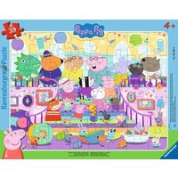 RAVENSBURGER 05699 Kinderpuzzle 39 Teile Familienfest mit Peppa und Freunden von Ravensburger