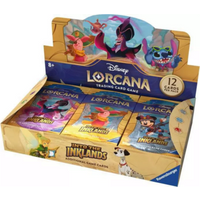 RAVENSBURGER 11098312 Disney Lorcana: Die Tintenlande - Display komplett mit 24 Booster Packs (Englisch) von Ravensburger