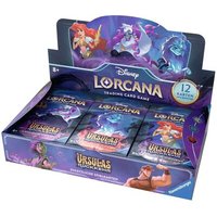 RAVENSBURGER 11098343 Disney Lorcana: Set 4 - Ursulas Rückkehr - Display komplett mit 24 Booster Packs (Deutsch) von Ravensburger