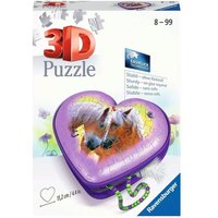 RAVENSBURGER 11171 3D Puzzle Herzschatulle Pferde von Ravensburger