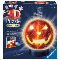 RAVENSBURGER 11253 3D-Puzzle 72 Teile Nachtlicht Kürbiskopf von Ravensburger