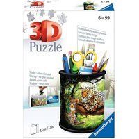 RAVENSBURGER 11263 3D Puzzle Utensilo Raubkatzen 54 Teile von Ravensburger