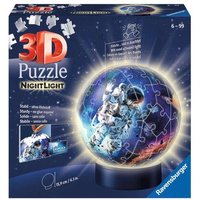 RAVENSBURGER 11264 3D Puzzle Nachtlicht Astronauten im Weltall 72 Teile von Ravensburger