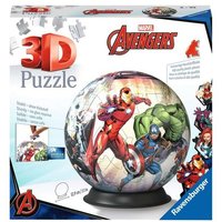 RAVENSBURGER 11496 3D Puzzle Marvel Avengers puzzleball® 72 Teile von Ravensburger