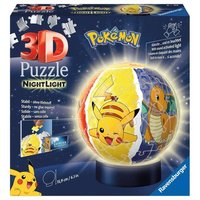 RAVENSBURGER 11547 3D Puzzle Nachtlicht Pokémon 72 Teile von Ravensburger