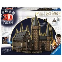 RAVENSBURGER 11550 3D PuzzleBauwerke 540 Teile Hogwarts Schloss Die Große Halle Night Edition von Ravensburger