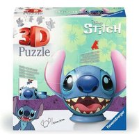 RAVENSBURGER 11574 3D Puzzle-Ball 72 Teile Disney Stitch mit Ohren von Ravensburger