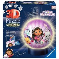 RAVENSBURGER 11575 3D Puzzle Nachtlicht 74 Teile Gabby's Dollhouse von Ravensburger