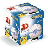 RAVENSBURGER 11582 3D-Puzzle-Ball 54 Teile Pokémon Heilball RAVENSBURGER 11582 3D-Puzzle-Ball 54 Teile Pokémon Heilball von Ravensburger