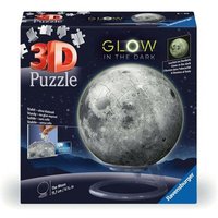 RAVENSBURGER 11586 3D Puzzle-Ball 72 Teile Der Mond - Glow-in-the-Dark von Ravensburger