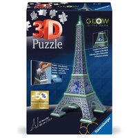 RAVENSBURGER 11591 3D Puzzle 216 Teile Eiffelturm Glow-in-the-Dark Edition von Ravensburger