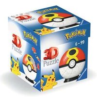 RAVENSBURGER 11628 3D Puzzle Ball 54 Teile Pokémon Wiederball von Ravensburger