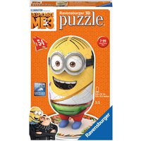 RAVENSBURGER 11672 3D-Puzzle Shaped Minion - Despicable Me 3 Motiv 3: Tourist von Ravensburger