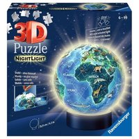 RAVENSBURGER 11844 3D-Puzzle Nachtlicht - Erde bei Nacht von Ravensburger