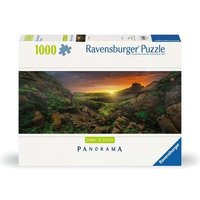 RAVENSBURGER 12000046 Puzzle 1000 Teile Sonne über Island von Ravensburger