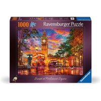 RAVENSBURGER 12000184 Puzzle 1000 Teile Sonnenuntergang in London von Ravensburger