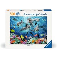 RAVENSBURGER 12000200 Puzzle 500 Teile Delfine im Korallenriff von Ravensburger