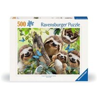 RAVENSBURGER 12000203 Puzzle 500 Teile Faultier Selfie von Ravensburger