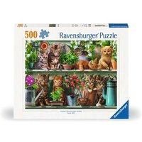 RAVENSBURGER 12000205 Puzzle 500 Teile Katzen im Regal RAVENSBURGER 12000205 Puzzle 500 Teile Katzen im Regal von Ravensburger