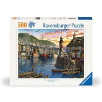 RAVENSBURGER 12000212 Puzzle 500 Teile Morgens am Hafen von Ravensburger