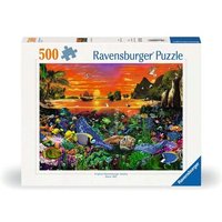 RAVENSBURGER 12000225 Puzzle 500 Teile Schildkröte im Riff von Ravensburger