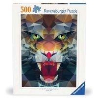 RAVENSBURGER 12000239 Puzzle 500 Teile Löwe aus Polygonen von Ravensburger