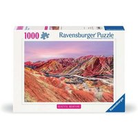 RAVENSBURGER 12000252 Puzzle 1000 Teile Regenbogenberge, China von Ravensburger