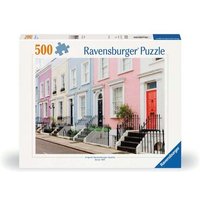 RAVENSBURGER 12000304 Puzzle 500 Teile Bunte Stadthäuser in London von Ravensburger